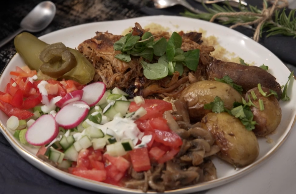 Hlavné jedlo: Trhanô