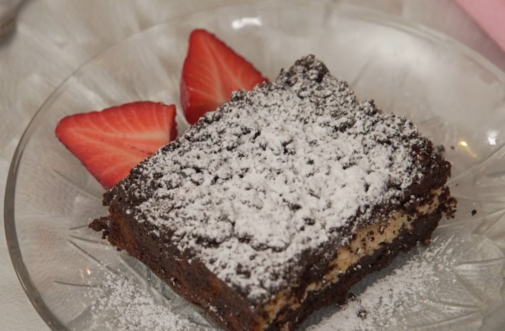 Dezert: Strúhaný ying yang