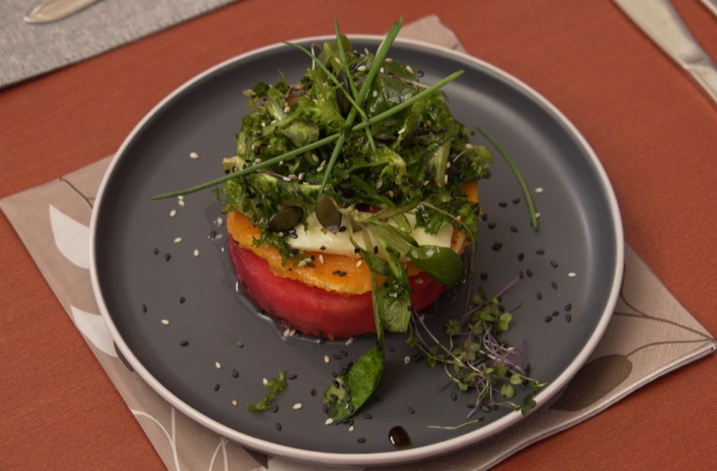 Predjedlo: Semafor zo záhrady