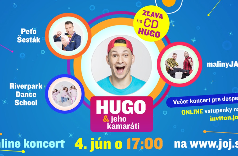 Užite si dva koncerty v jeden deň: Hugo Sníček a raper Shomi zabavia malých aj veľkých