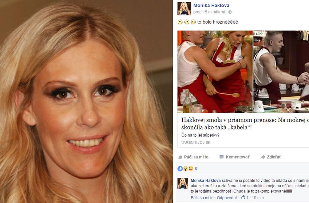 Haklová o svojej súperke z Mojej mamy: Je to zakomplexovaná zákeráčka