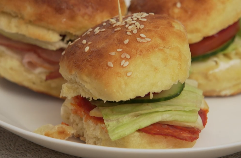 Predjedlo:  Burger bez oškvarku