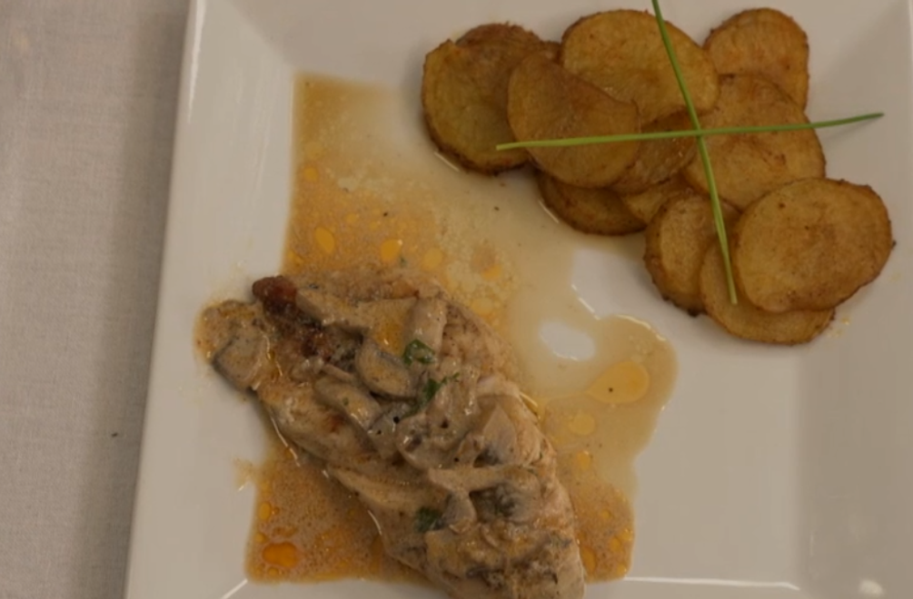 Hlavné jedlo: Okrídlený šampiňón