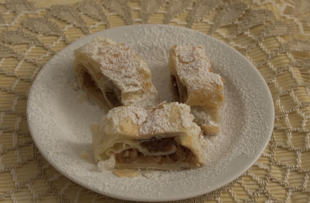 Dezert: Listový nářes