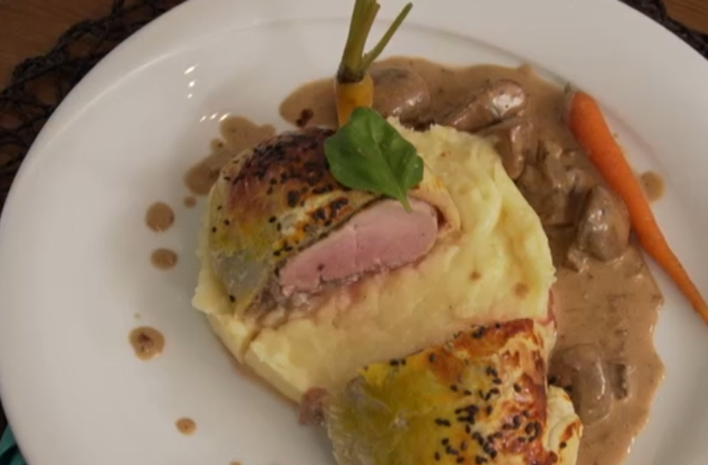 Hlavné jedlo: Rybka v perinke