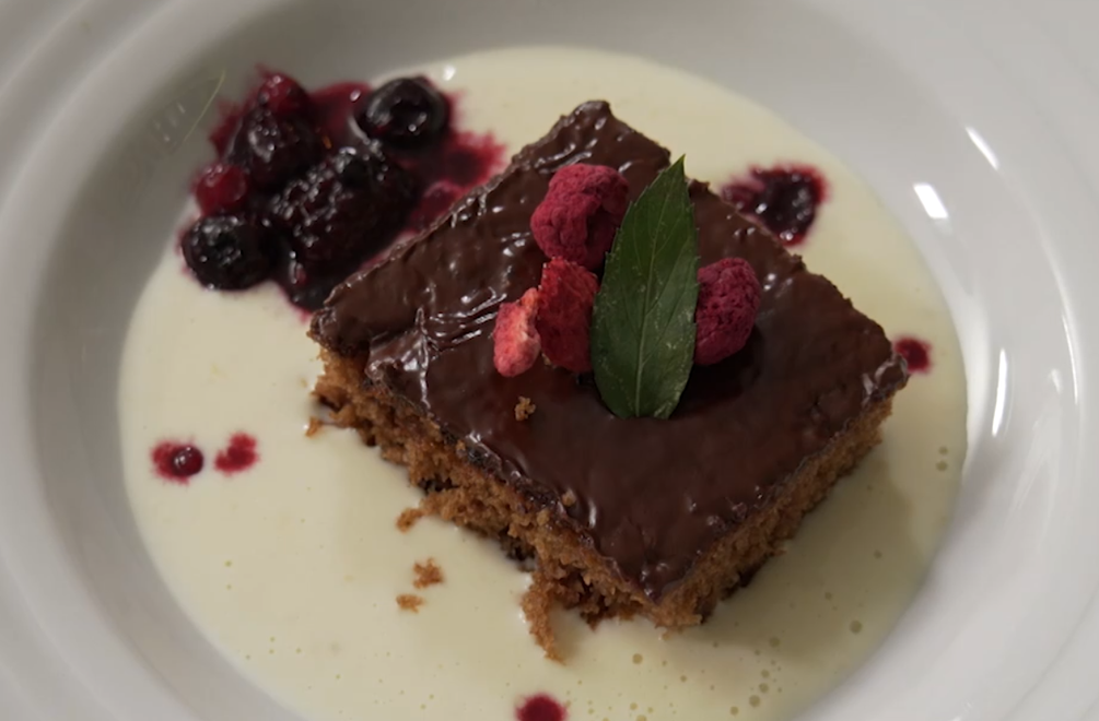 Dezert: Zamrznutá perníková chalúpka