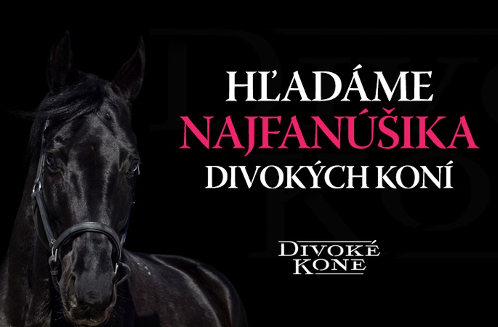 Chcete zažiť nakrúcanie alebo stretnúť seriálové kone? Hľadáme NAJFANÚŠIKA Divokých koní!
