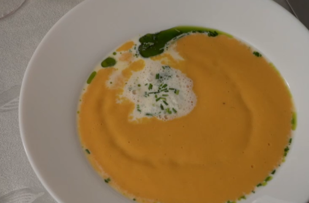 Polievka: Cappuccino na oranžovo