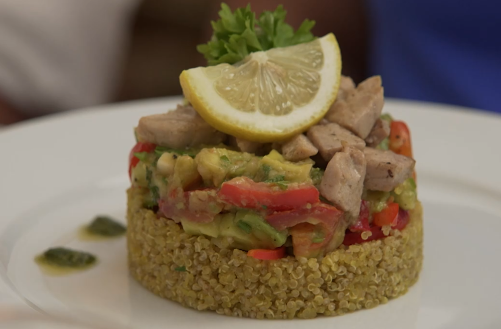 Predjedlo: Pestrofarebná veža