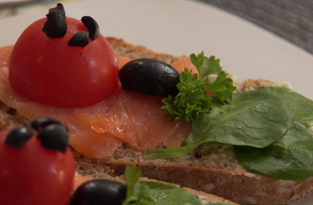 Predjedlo: Lienky na tanieriku