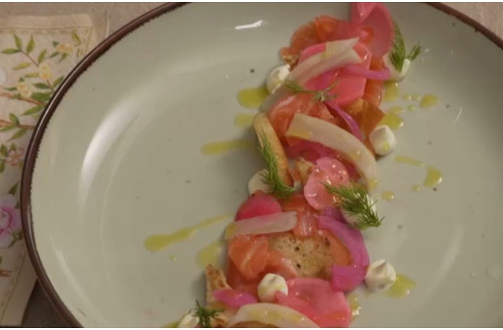 Predjedlo: Brioška s lososom