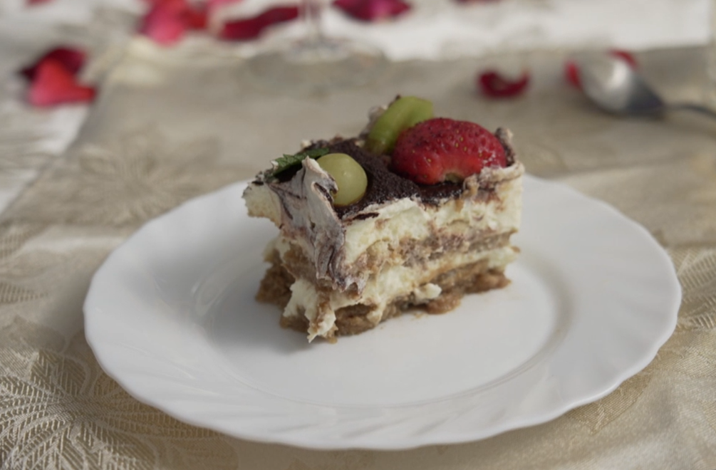 Dezert: Kakaové s ovocím