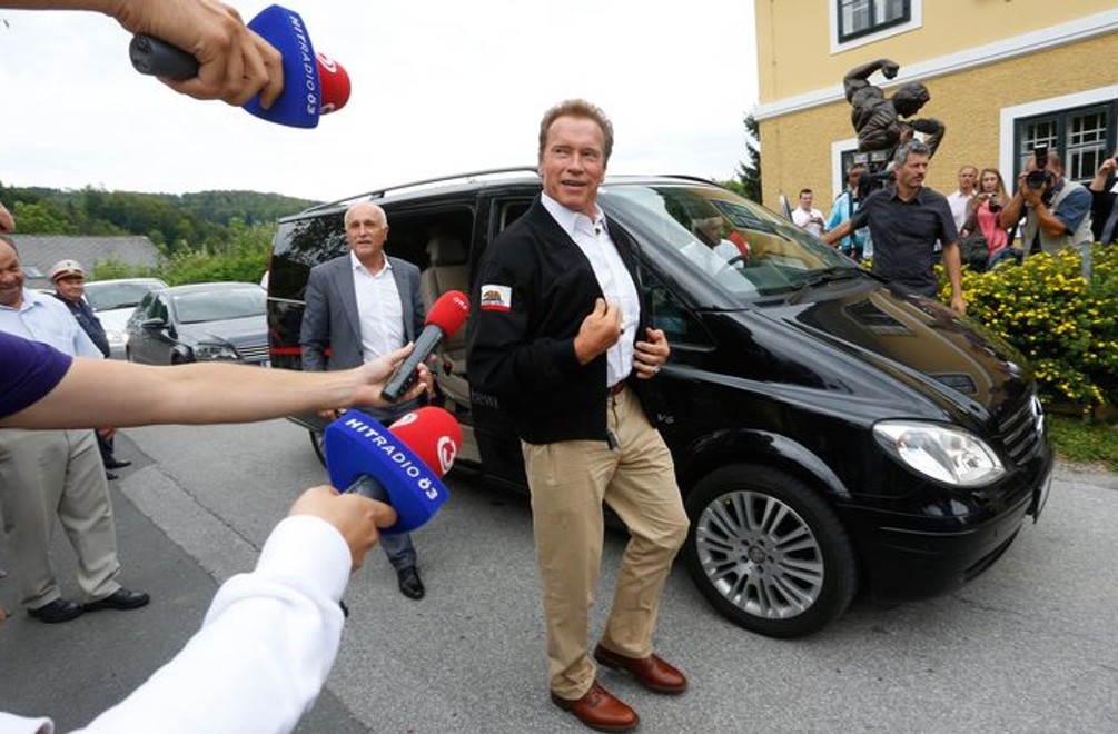 Arnie späť na rodnej pôde