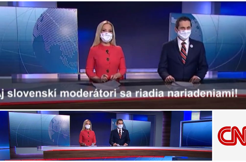 Američania Slovákov za rúška vychválili do nebies: V správach ukázali aj moderátorov JOJky!