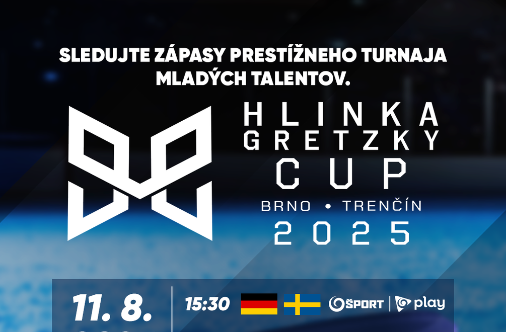 Hokejovú sezónu na obrazovkách JOJ Šport odštartuje prestížny mládežnícky turnaj Hlinka Gretzky Cup
