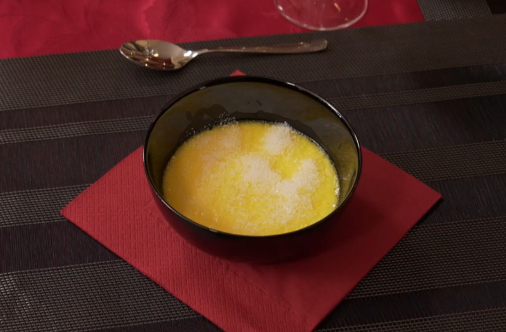 Dezert: Ohnivý sneh