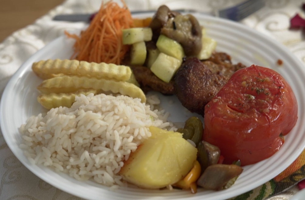 Hlavné jedlo: Krk na zelenine