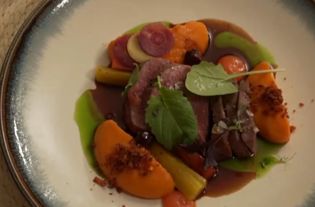 Hlavné jedlo: Ružena v lese