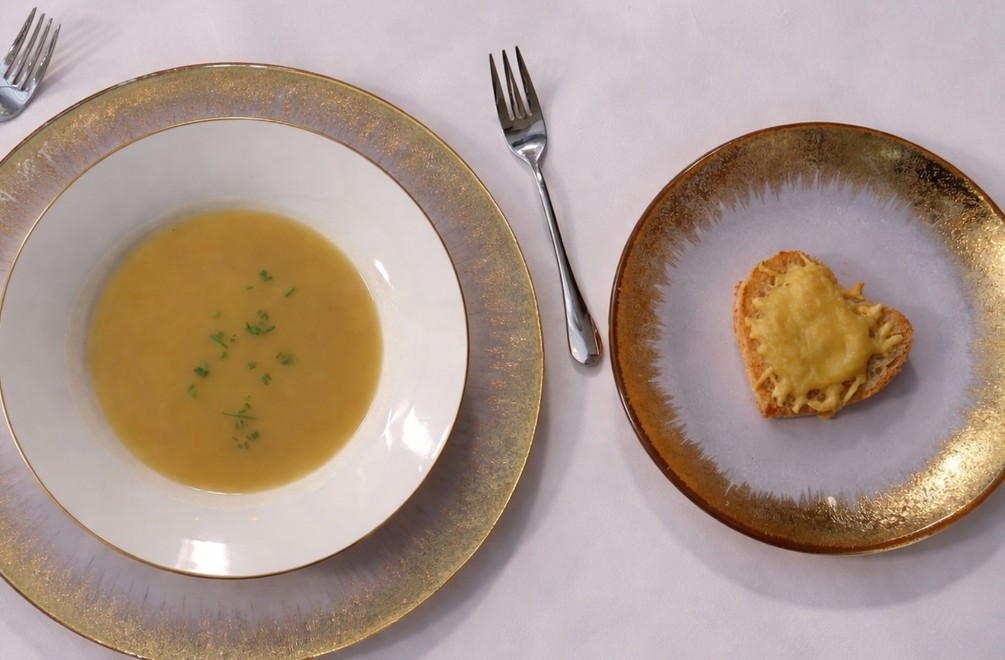 Francúzska cibuľová polievka