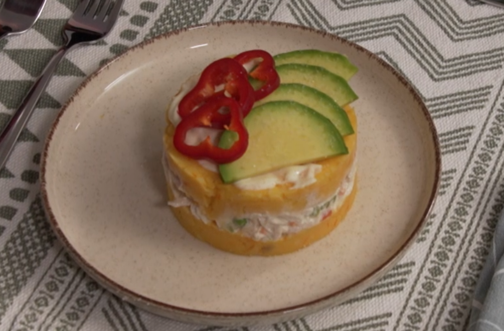 Predjedlo: Causa de pollo