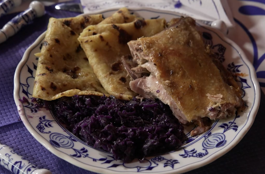 Hlavné jedlo: Rapotačka z pece