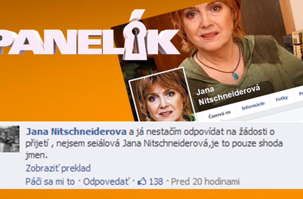 Menovkyňa pani Janky Nitschneiderovej sa ozvala na Facebooku: Ľudia nebláznite!