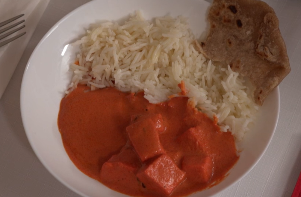 Hlavné jedlo: Zahalené do sárí