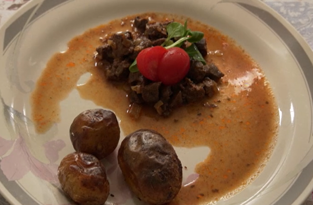 Hlavné jedlo: Srdečný pozdrav z vinárne