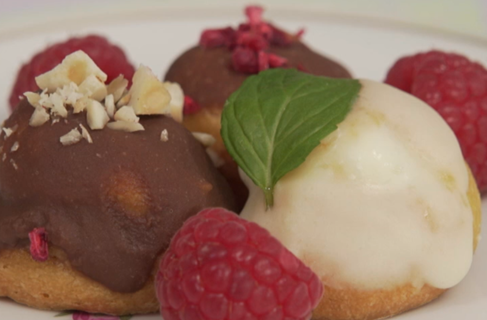 Dezert: Chou à la crème