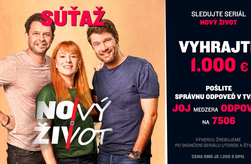 Výherca súťaže so seriálom Nový život