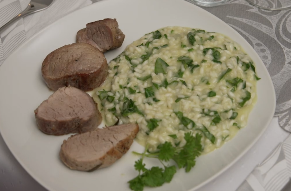 Hlavné jedlo: Pani Lombardia