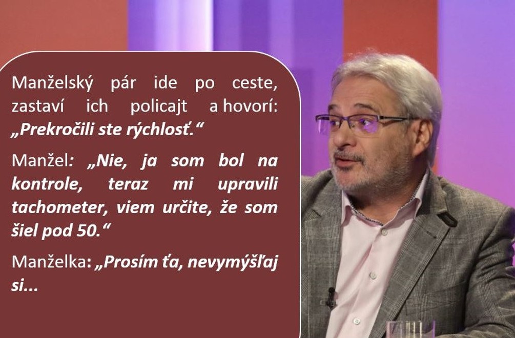 Policajt-nepolicajt, ničoho sa neštítia: Taká normálna debata manželského páru po rokoch!