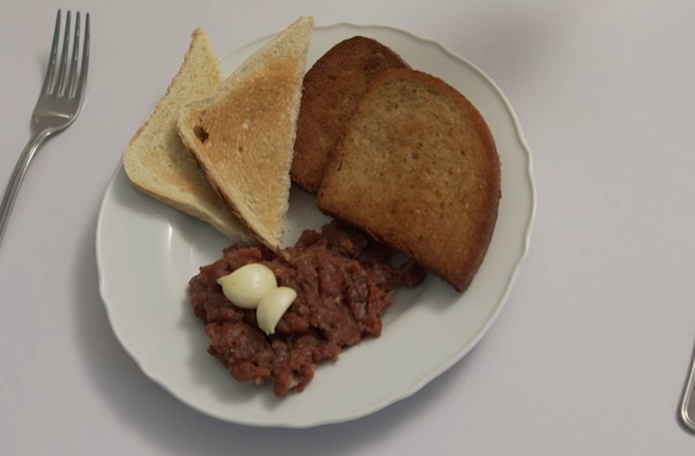 Predjedlo: Natri si to surovo!