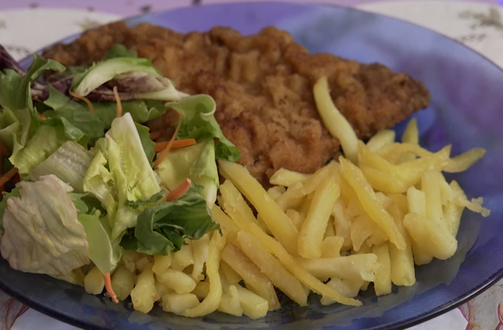 Hlavné jedlo: Dreirepack