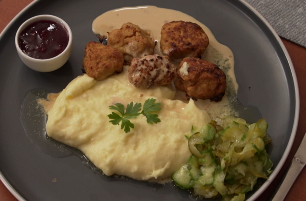 Hlavné jedlo: Guľôčky zo severu