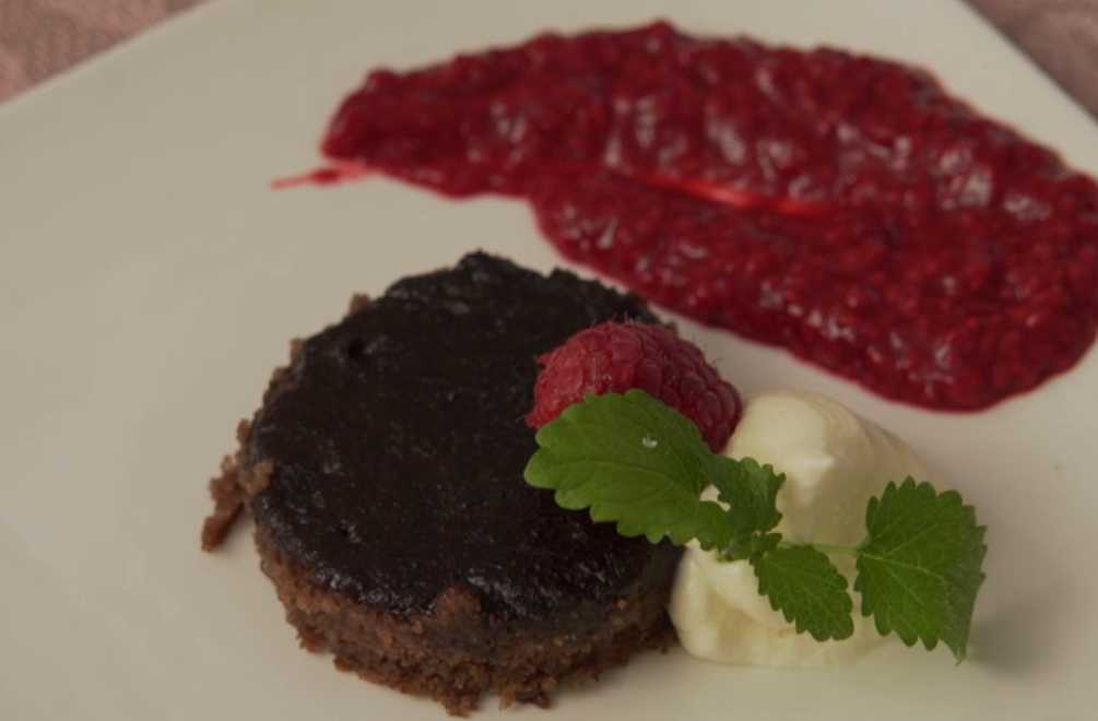 Dezert: Bobulky vedľa seba poskladané, ale ríbezľa to není jasný pane