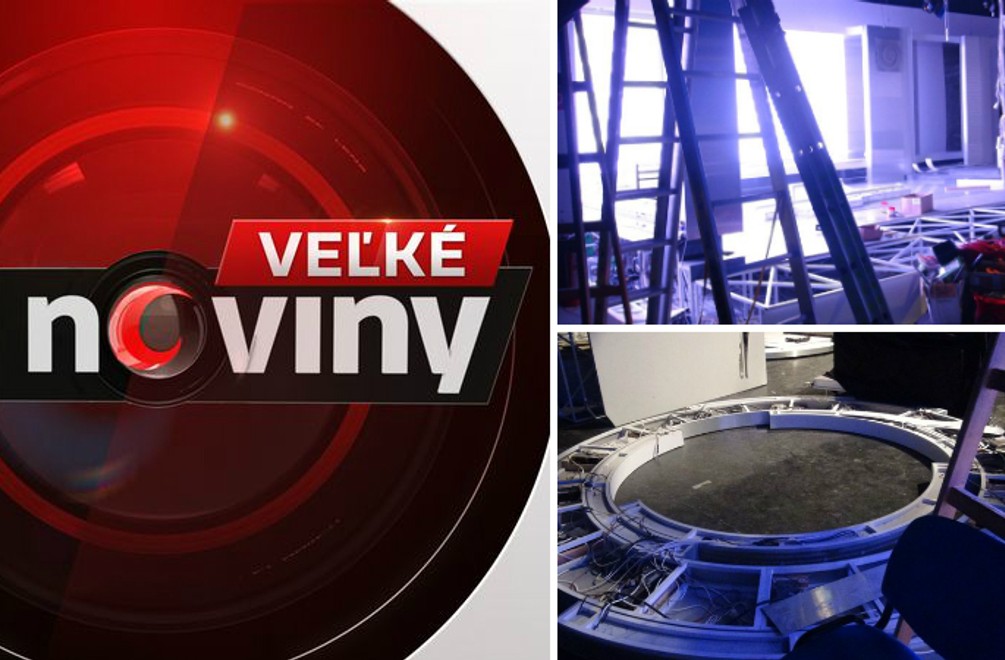 Spravodajské štúdio v troskách! Prichádza zmena!