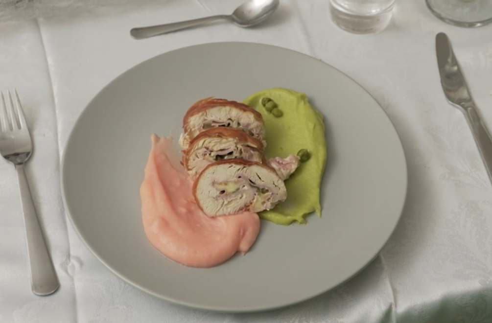 Hlavné jedlo: Farebný abstrakt