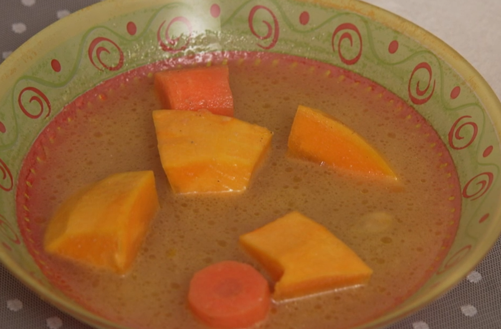 Polievka: Oranžová na sladko