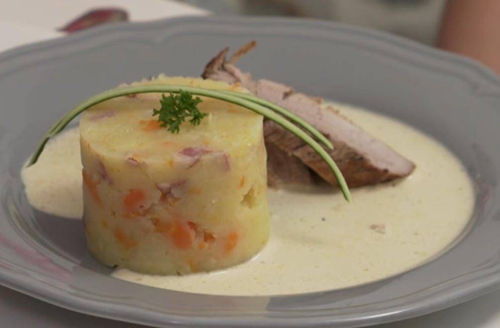 Hlavné jedlo: Dve polienka pod vežou