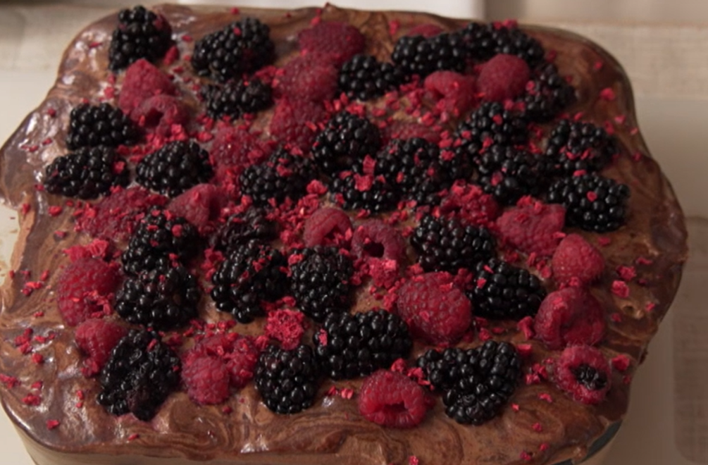 Dezert: Eiffelovka na kocke