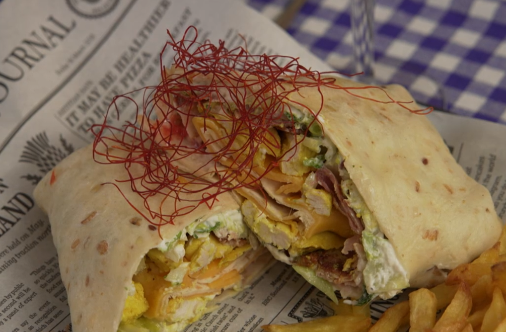 Hlavné jedlo: Zabalená fajnota