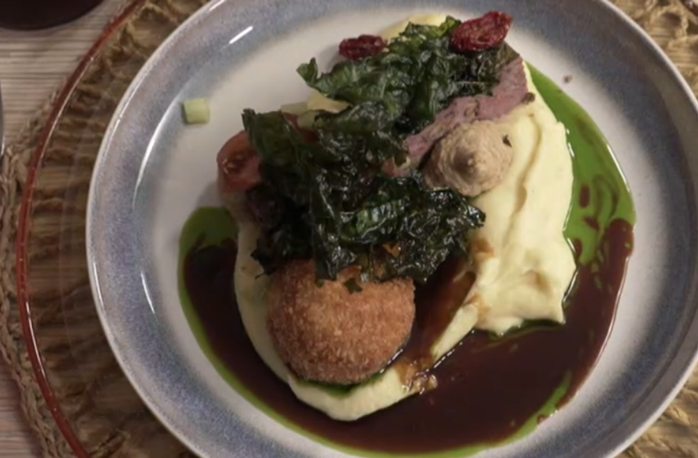 Hlavné jedlo: A je to v keli