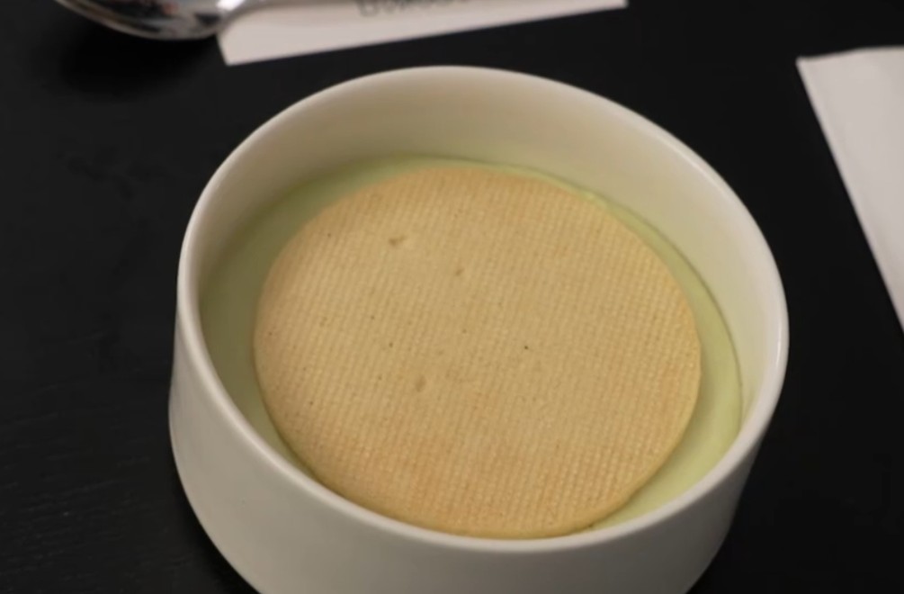 Dezert: Matcha krém