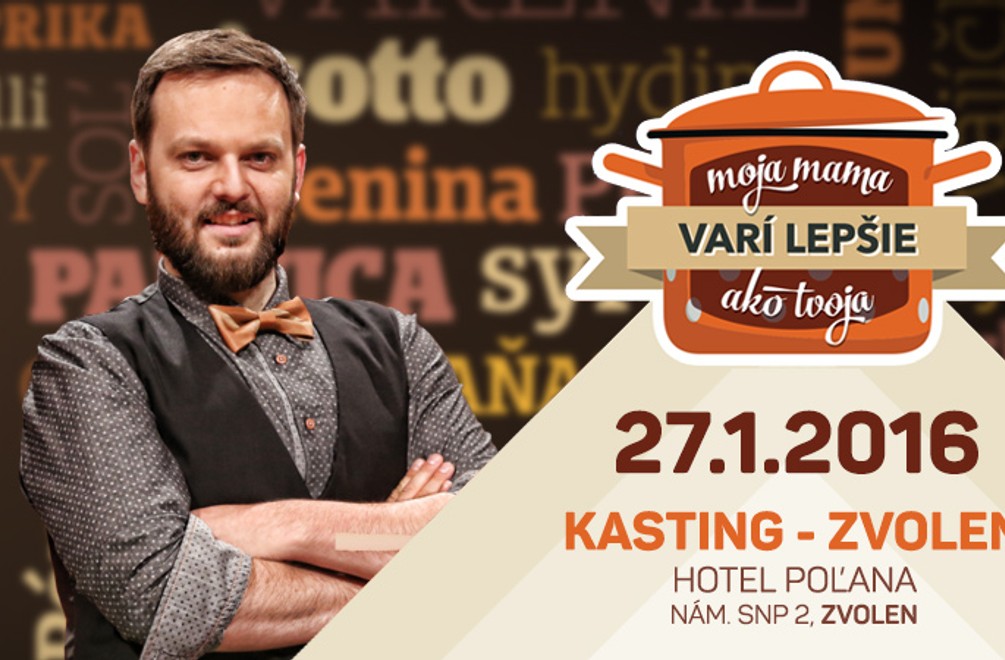 Chcete byť novou tvárou televíznej kuchyne? Príďte na zvolenský kasting!