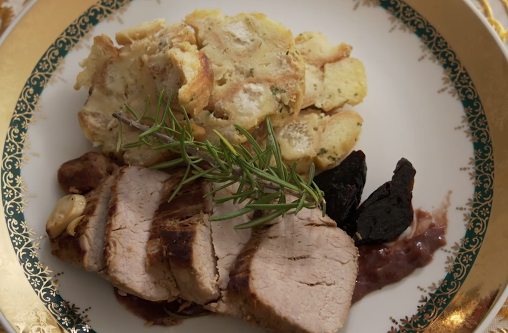 Hlavné jedlo: Sladká rypaňa