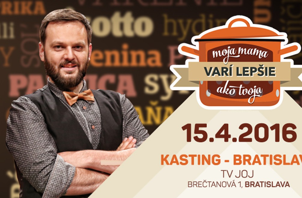 Hľadáme nové kuchárske talenty do Mojej mamy: Príďte na kasting do JOJky!