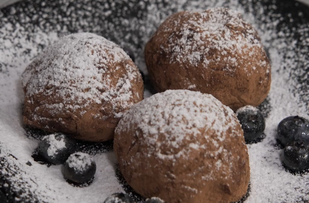 Dezert: Guličky s plnými bruškami