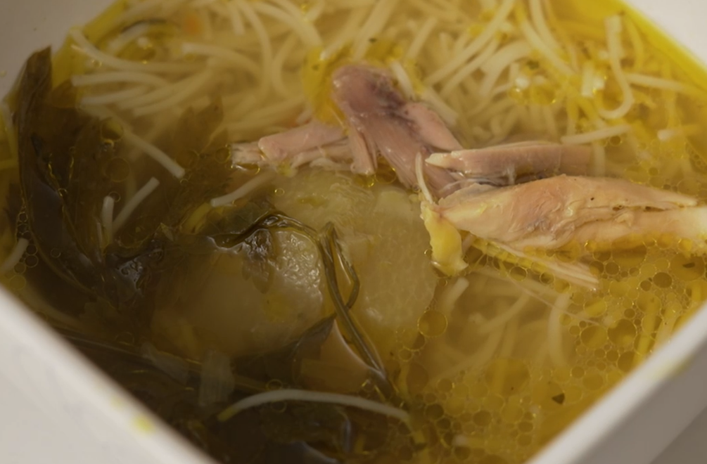 Polievka: Utopená letka