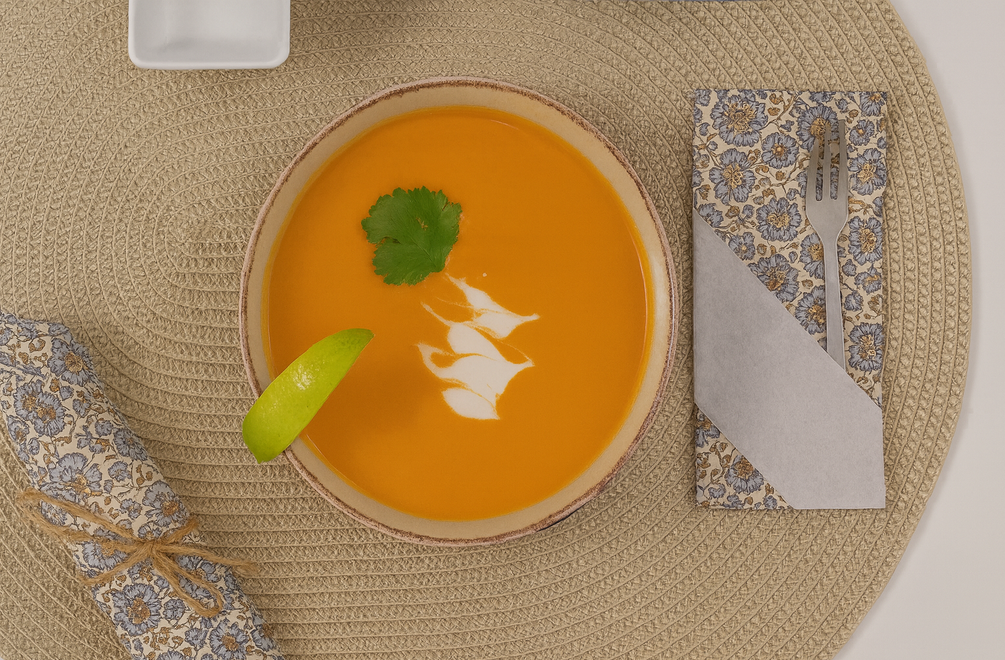 POLIEVKA - Batátový krém s arašidovým maslom